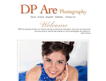 Tablet Screenshot of dparephotography.com